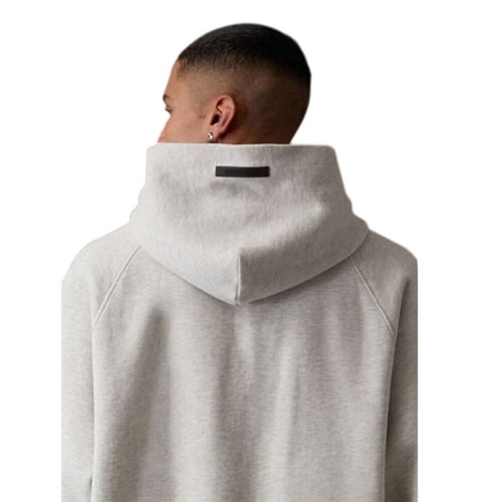 💎✨BRAND NEW✨💎FOG ESSENTIALS HOODIE double line light oatmeal - Picture 4 of 5